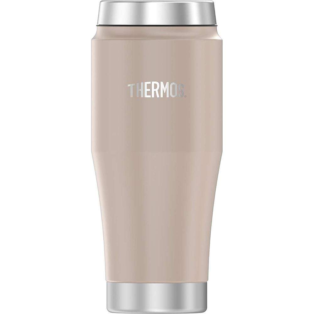 Thermos Qualifies for Free Shipping Thermos 16oz SS Travel Tumbler Matte Stone Gray #H1018SG4