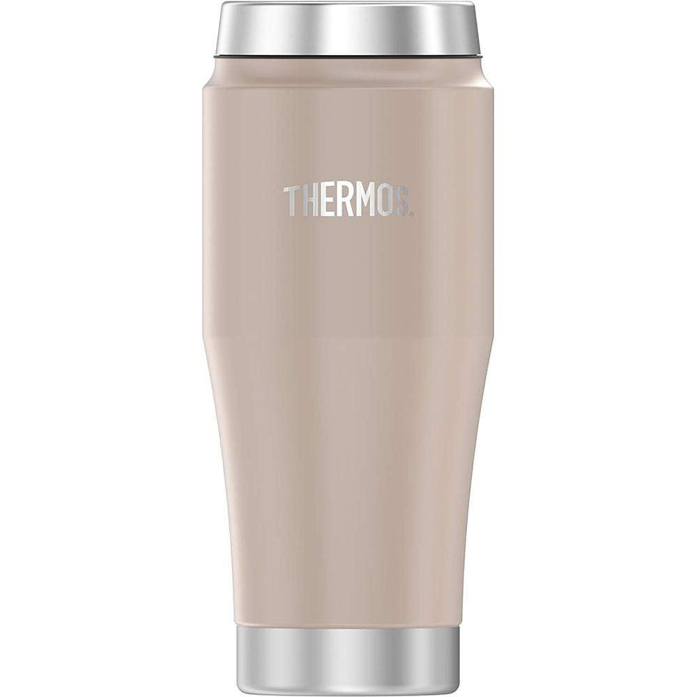 Thermos Qualifies for Free Shipping Thermos 16oz SS Travel Tumbler Matte Stone Gray #H1018SG4