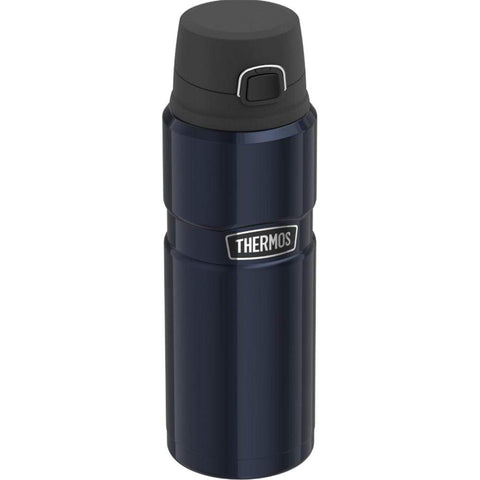 Thermos 24 oz SS Insulated Beverage Bottle Midnight Blue #SK4000MBTRI4