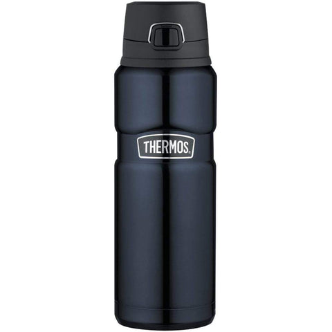 Thermos Qualifies for Free Shipping Thermos 24 oz SS Insulated Beverage Bottle Midnight Blue #SK4000MBTRI4