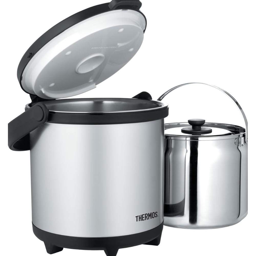 Thermos Qualifies for Free Shipping Thermos 4.7 Quart SS Cook and Carry System #CC4500SS2