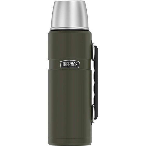 Thermos Qualifies for Free Shipping Thermos 40 oz SS Beverage Bottle Matte Army Green #SK2010AGTRI4