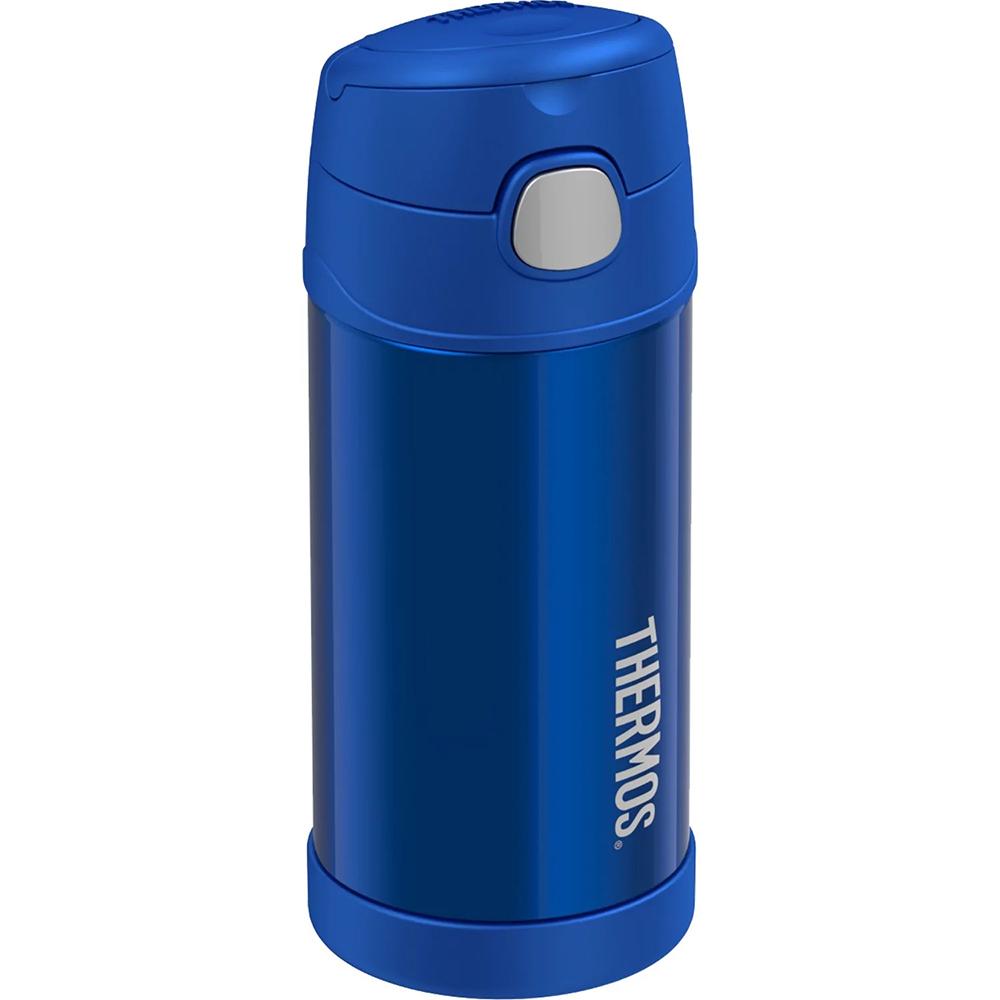 Thermos Qualifies for Free Shipping Thermos Funtainer SS Insulated Straw Bottle 12 oz Blue #F4019BL6