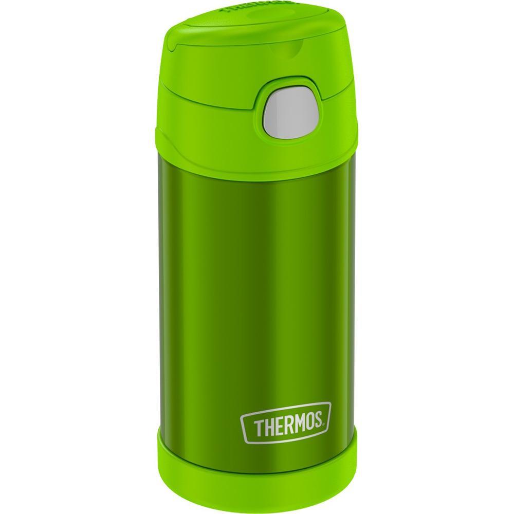 Thermos Qualifies for Free Shipping Thermos Funtainer SS Insulated Straw Bottle 12 oz Lime #F4019LM6