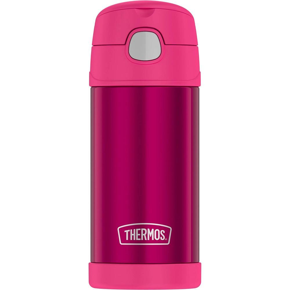 Thermos Qualifies for Free Shipping Thermos Funtainer SS Insulated Straw Bottle 12 oz Pink #F4019PK6