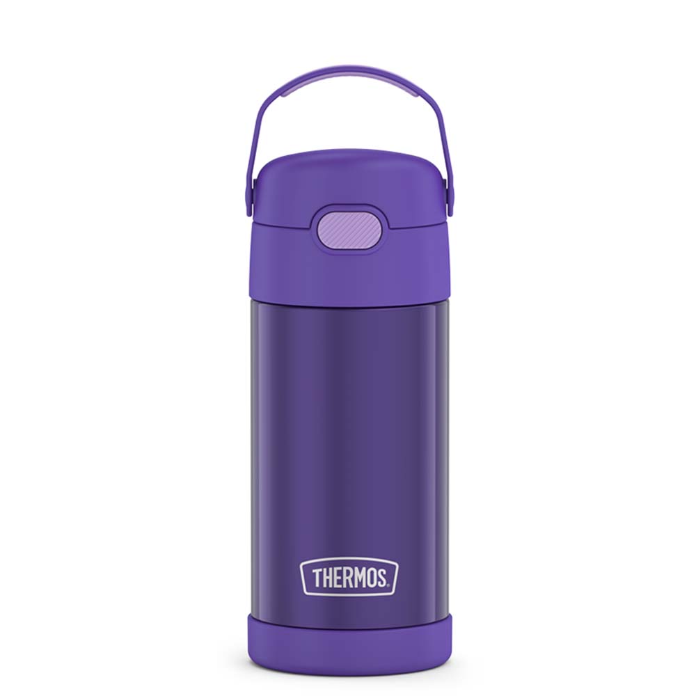 Thermos Qualifies for Free Shipping Thermos Funtainer SS Insulated Straw Bottle 12 oz Purple #F4100PU6