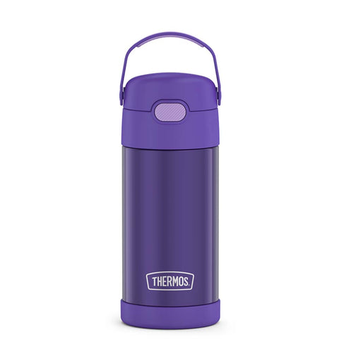 Thermos Qualifies for Free Shipping Thermos Funtainer SS Insulated Straw Bottle 12 oz Purple #F4100PU6