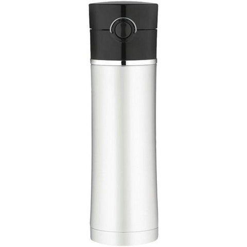 Thermos Qualifies for Free Shipping Thermos Sipp Vacuum Insulated Drink Bottle 16 oz SS/Black #NS402BK4