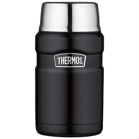 Thermos Qualifies for Free Shipping Thermos Stainless Food Jar 24 oz Matte Black #SK3020BKTRI4