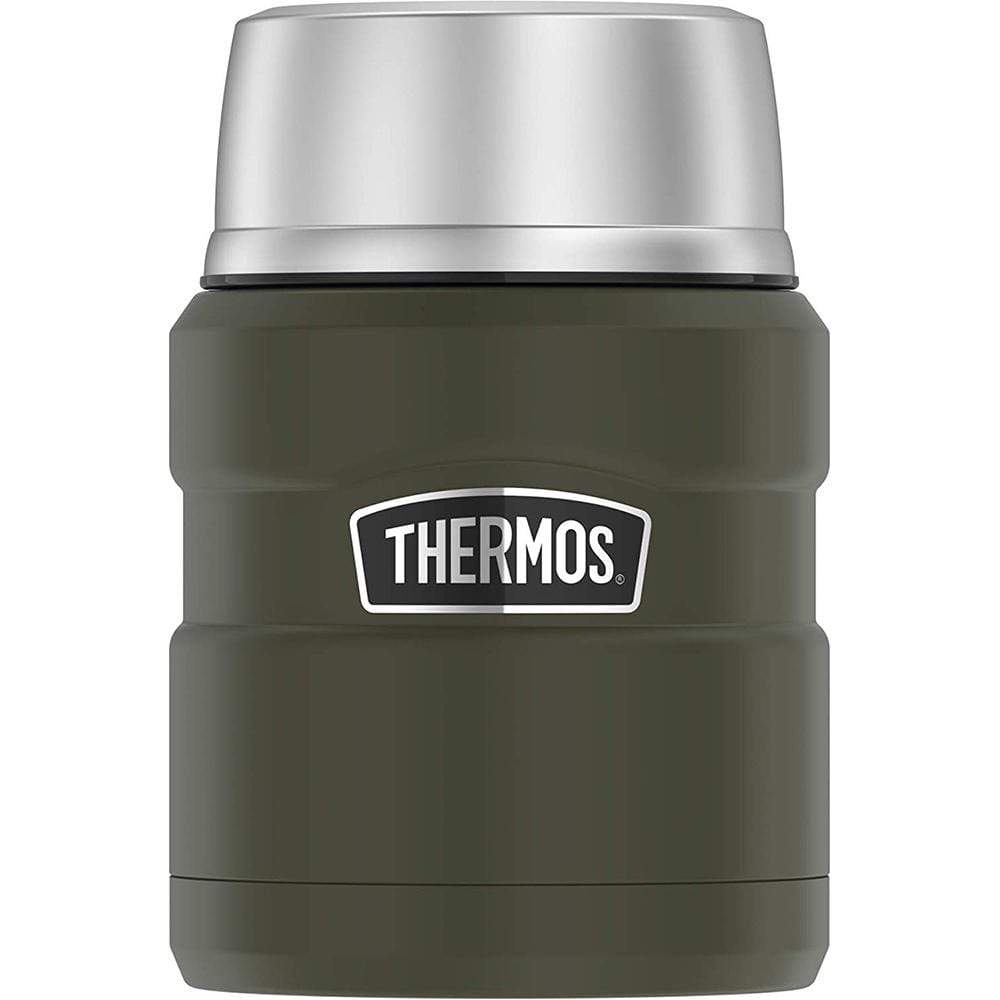 Thermos Qualifies for Free Shipping Thermos Stainless King Food Jar 16 oz Matte Army Green #SK3000AGTRI4