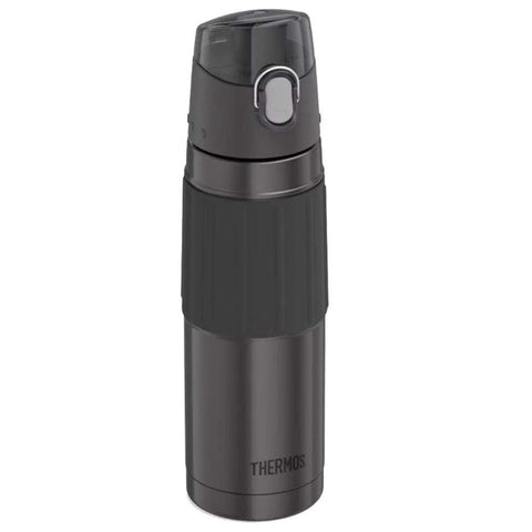 Thermos Vacuum Insulated 18 oz Hydration Bottle SS Charcoal #2465CHTRI6