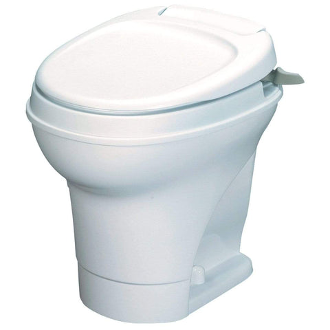 Thetford Not Qualified for Free Shipping Thetford Aqua-Magic V Hand Flush Water Saver High White #31675