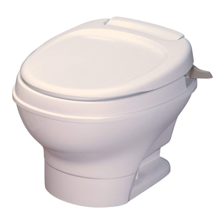 Thetford Not Qualified for Free Shipping Thetford Aqua-Magic V Hand Flush Water Saver Low Parchment #31658