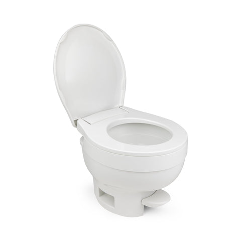 Thetford Qualifies for Free Shipping Thetford Aqua-Magic VI Permanent Toilet & Hand Sprayer Low-Pro White #31837