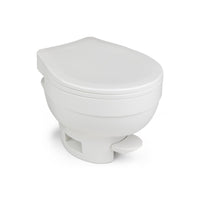 Thetford Qualifies for Free Shipping Thetford Aqua-Magic VI Permanent Toilet & Hand Sprayer Low-Pro White #31837