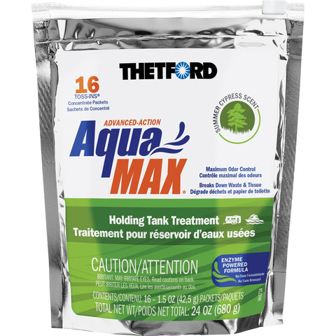 Thetford Qualifies for Free Shipping Thetford AquaMax Cypress Toss-In 16-pk #96670