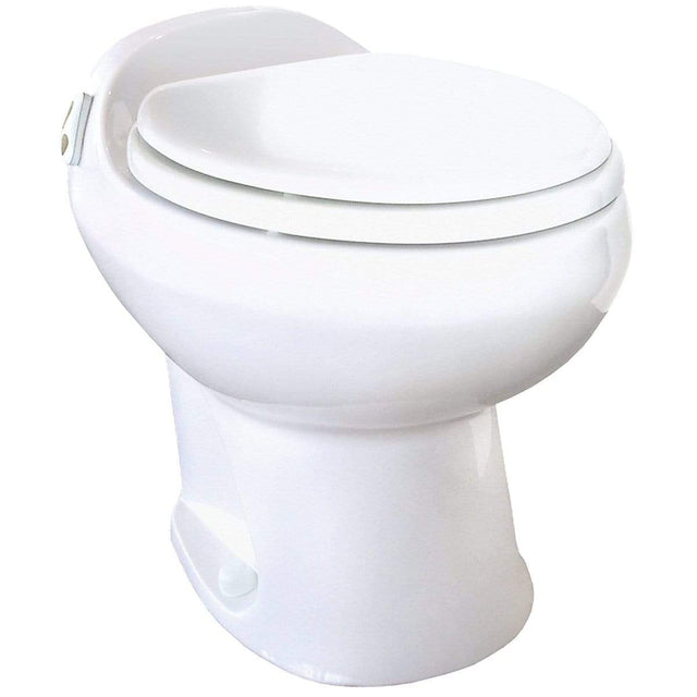 Thetford Not Qualified for Free Shipping Thetford Aria Deluxe II Electric Flush RV Toilet High White #19766