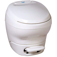 Thetford Not Qualified for Free Shipping Thetford Bravura Toilet with Water Saver High White #31100