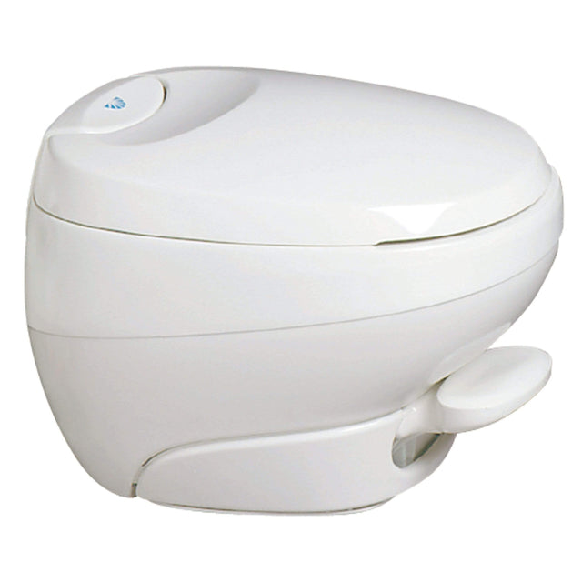 Thetford Not Qualified for Free Shipping Thetford Bravura Toilet with Water Saver Low White #31122