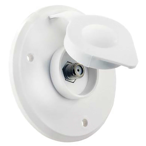 Thetford Qualifies for Free Shipping Thetford Cable TV Plate Polar White #94320