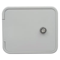 Thetford Qualifies for Free Shipping Thetford Multi-Purpose Hatch with Flat Back Keyed Entry White #94310