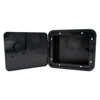 Thetford Qualifies for Free Shipping Thetford Multi-Purpose Hatch with Slant Back Keyed Entry Black #94311