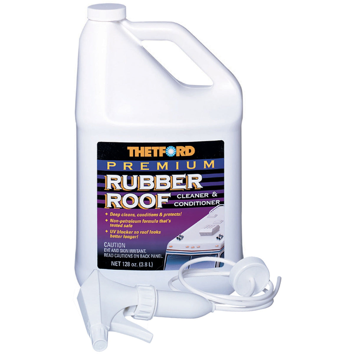 Thetford Premium RV Rubber Roof Cleaner and Conditioner-Gallon #32513