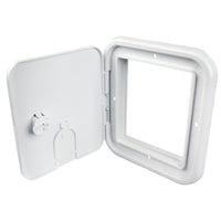 Thetford Qualifies for Free Shipping Thetford Small 30/50a Electric Cable Hatch Keyed Entry White #94333