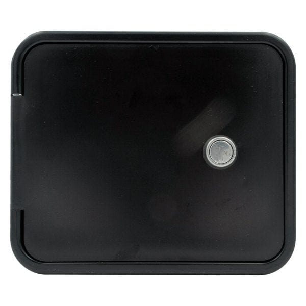 Thetford Qualifies for Free Shipping Thetford Storage/Sewer Hose Hatch with Keyed Entry Black #94301