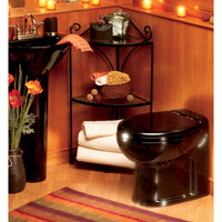 Thetford Not Qualified for Free Shipping Thetford Tecma Silence Plus 1 Mode 12v RV Toilet Black/Chrome #38006