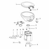 Thetford Qualifies for Free Shipping Thetford White Seat and Cover for Style Lite and Plus Toilets #42036