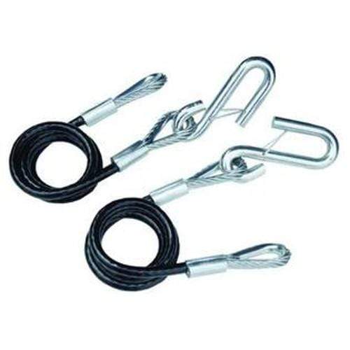 Tie Down Engineering Qualifies for Free Shipping Tie Down 3500 lb Class 2 Black Vinyl Jacketed Hitch Cables #59537