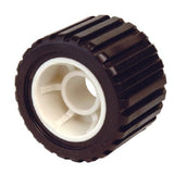 Tie Down Engineering Qualifies for Free Shipping Tie Down 4" Wobble Roller Ribbed 3/4" Shaft Black #86493