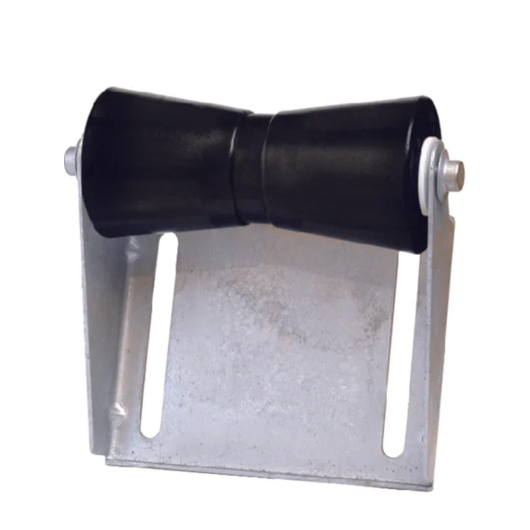 Tie Down Engineering Qualifies for Free Shipping Tie Down 8" Keel Roller W/Panel Bracket Assembly Black #86431