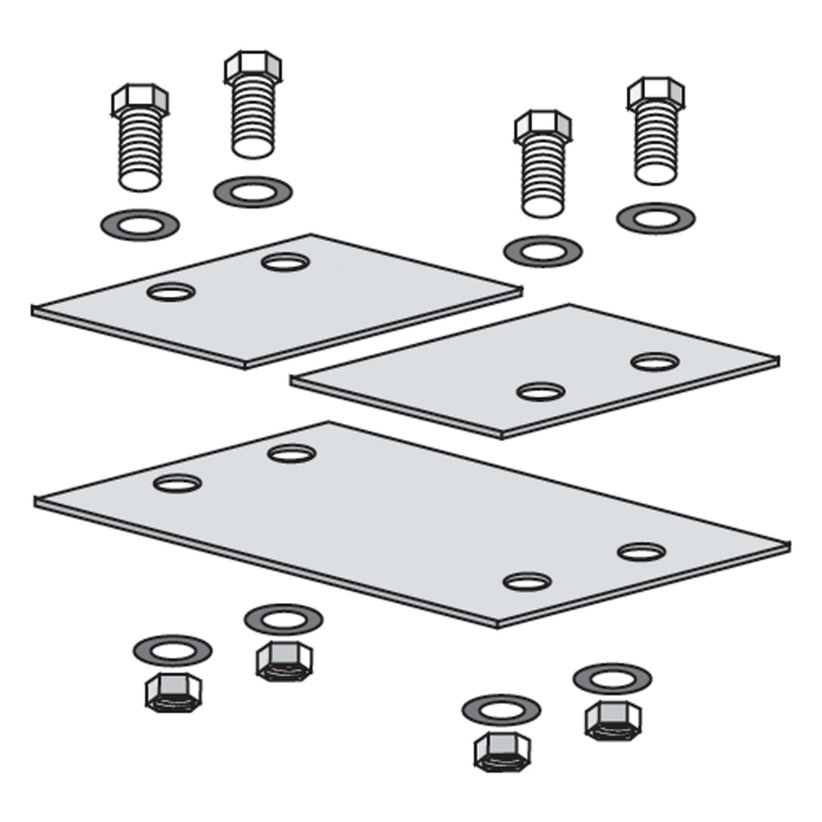 Tie Down Engineering Qualifies for Free Shipping Tie Down Gator Beam Clamp 4-Bolt #58999