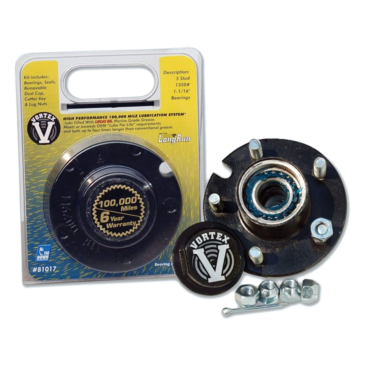 Tie Down Engineering Qualifies for Free Shipping Tie Down Kit Hub 1750# 5 Stud Vortex #81022