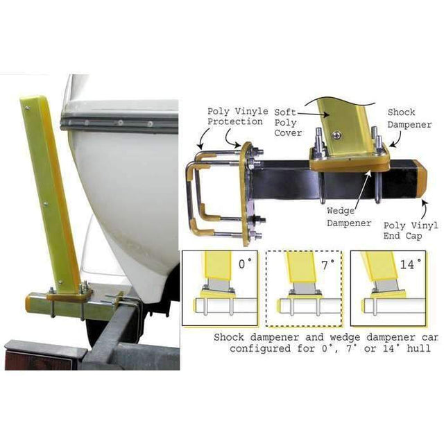 Tie Down Engineering Qualifies for Free Shipping Tie Down Shock Absorbing Boat Guide #86104