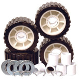 Tie Down Engineering Qualifies for Free Shipping Tie Down Wobble Roller Kit 5" Ribbed Black #86419