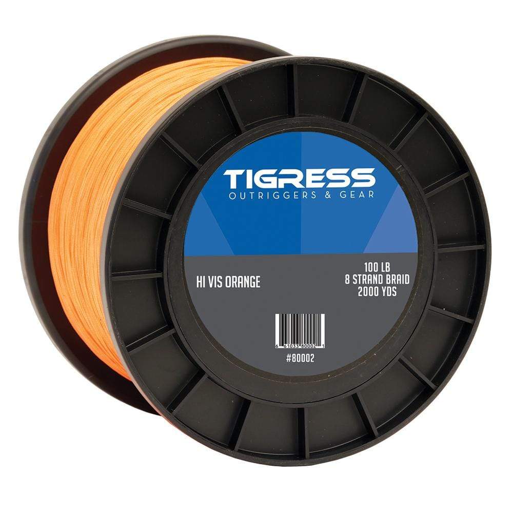 Tigress Qualifies for Free Shipping Tigress 100 lb Kite Braid #80002