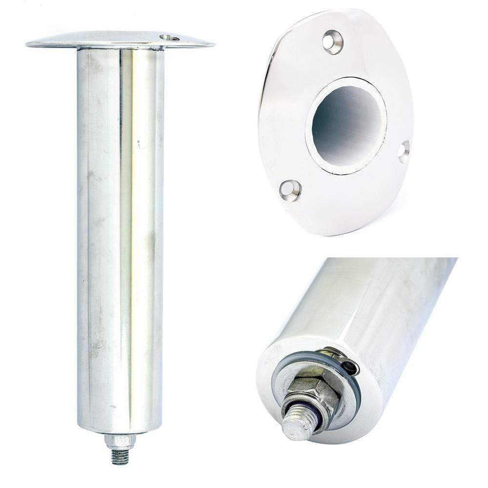 Tigress Qualifies for Free Shipping Tigress 3 Hole Swivel 0-Degree Rod Holder Oveal Head 10-1/2" #88522