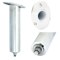 Tigress Qualifies for Free Shipping Tigress 3 Hole Swivel 15-Degree Rod Holder Oval Head 10-1/2