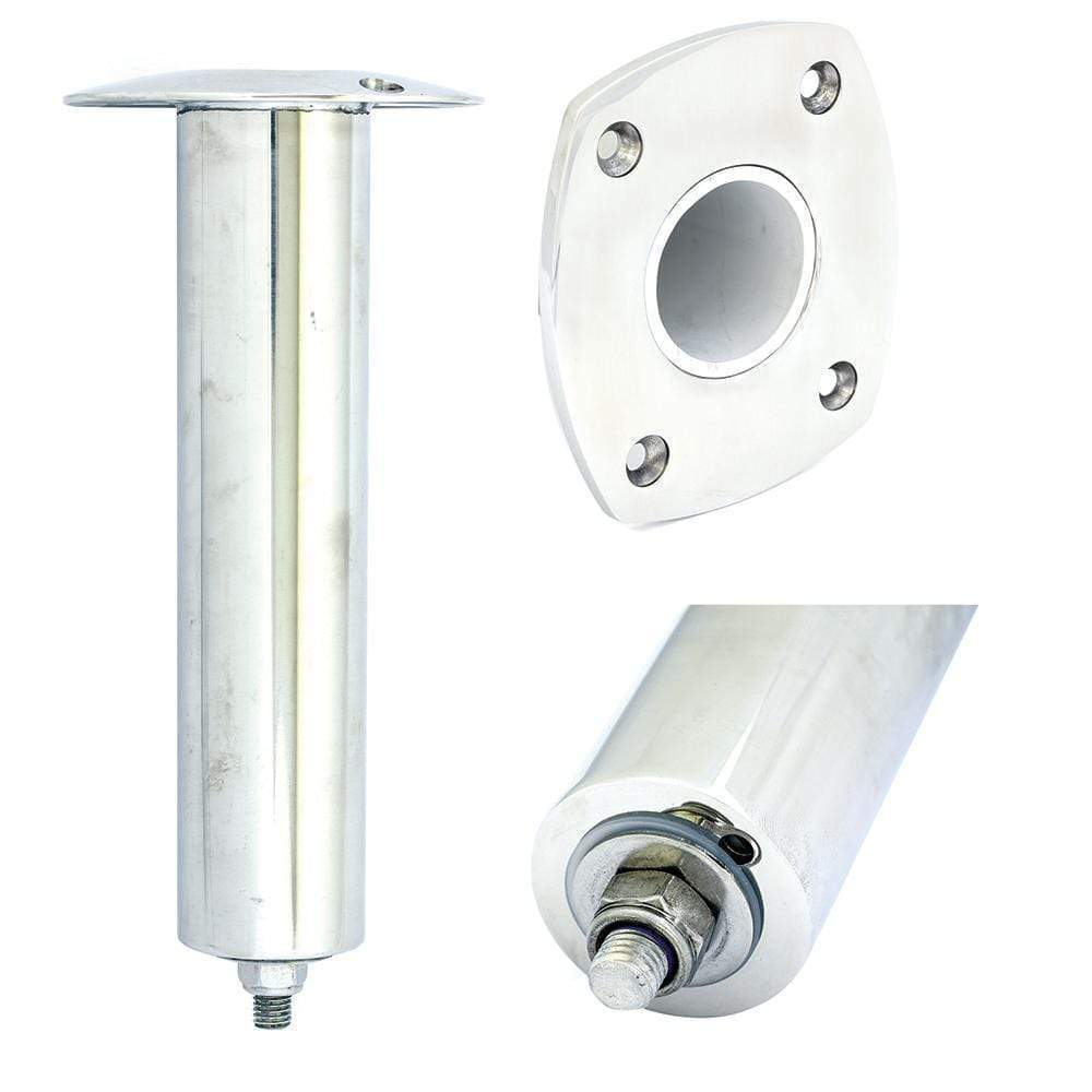 Tigress Qualifies for Free Shipping Tigress 4 Hole Swivel 0-Degree Rod Holder 10-1/2" #88522SM