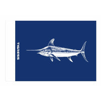 Tigress Qualifies for Free Shipping Tigress Blue Marlin Release Flag 12