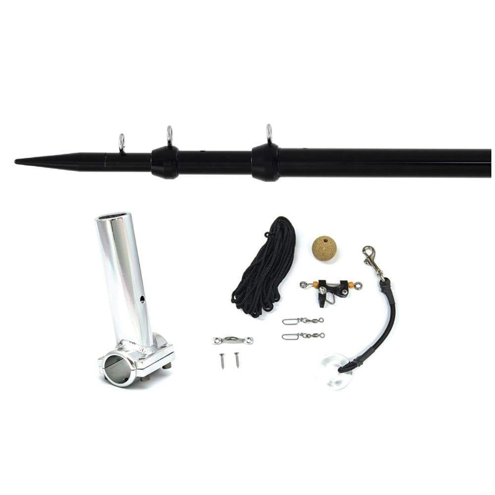 Tigress Qualifies for Free Shipping Tigress Center Rigger Clamp-On System Black #88121-1