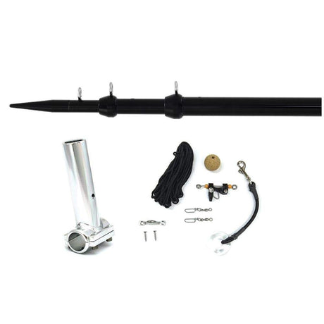 Tigress Qualifies for Free Shipping Tigress Center Rigger Clamp-On System Black #88121-1