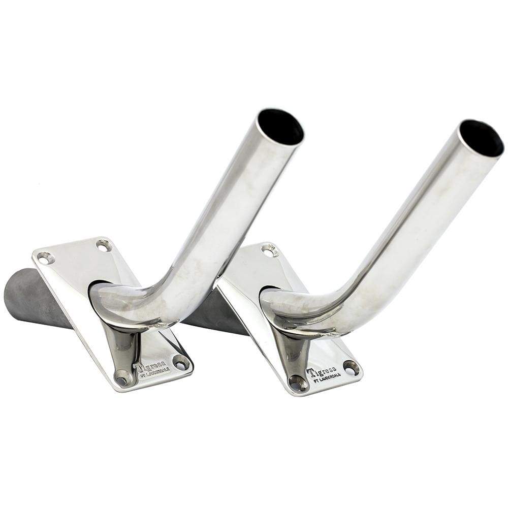 Tigress Qualifies for Free Shipping Tigress Fabricated 1-1/8" ID Gunnel Mount Outrigger Holders #88500