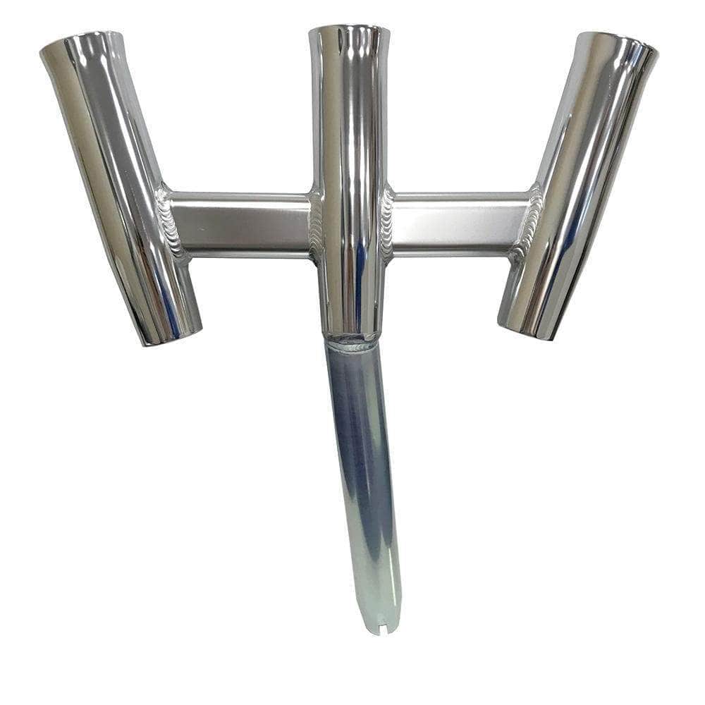 Tigress Qualifies for Free Shipping Tigress GS Trident Rod Holder Bent Butt- Polished Aluminum #88160