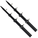 Tigress Qualifies for Free Shipping Tigress HD Outrigger Poles 18' 1-1/2" Black/Black #88908-2