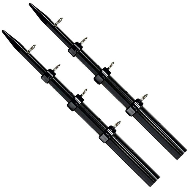 Tigress Qualifies for Free Shipping Tigress HD Outrigger Poles 18' 1-1/2" Black/Black #88908-2
