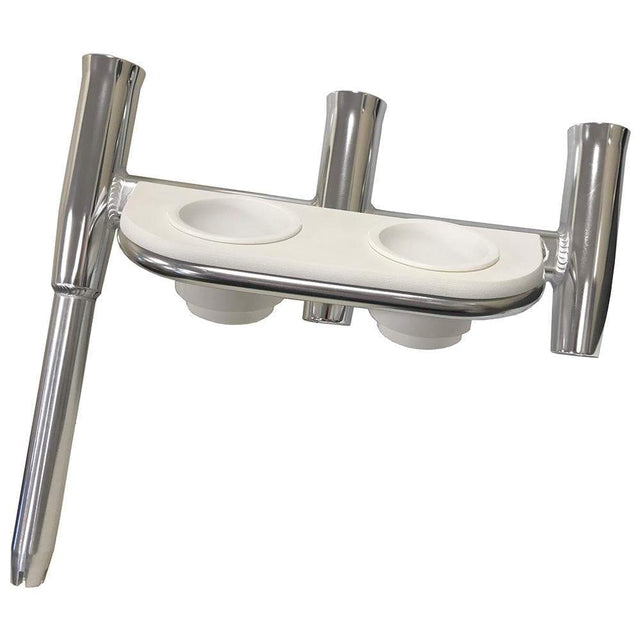 Tigress Qualifies for Free Shipping Tigress Offset Triple Rod Holder with Cup Holders #88148-1